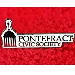 Pontefract Civic Society pin badge